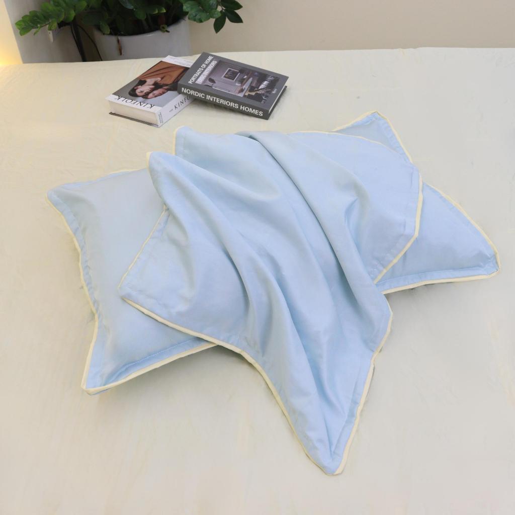 Vỏ Gối Nằm Lụa Thái Cao Cấp 45x65cm Màu Trơn Hàng Chính Hãng An Như Bedding (1 Chiếc)