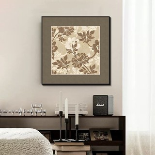 Tranh trừu tượng treo tường khổ vuông  BH171 - Tranh treo decor nhà, trang trí phòng khách, phòng ngủ, quán cafe