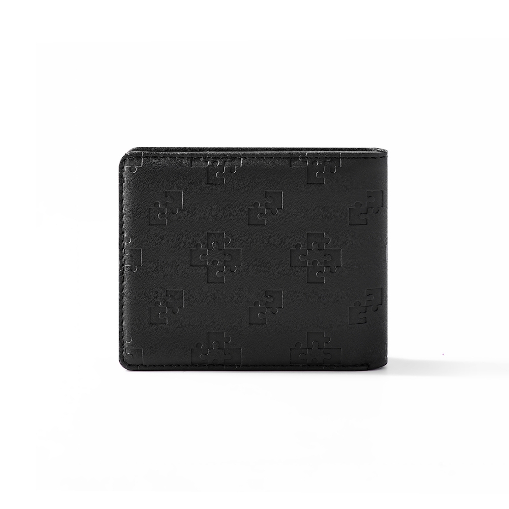 Ví Da PU Ngang Monogram Signature Bóp Đựng Tiền Thẻ Nhiều Ngăn Nhỏ Gọn Trượt Nước | NICHE LUXURY