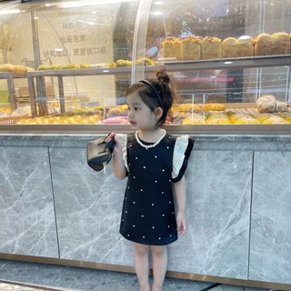 Váy Cho Bé Gái, Váy Sát Nách Cho Bé Gái Phong Cách Tiểu Thư Thiết Kế Cánh Tiên Chất Liệu Cotton