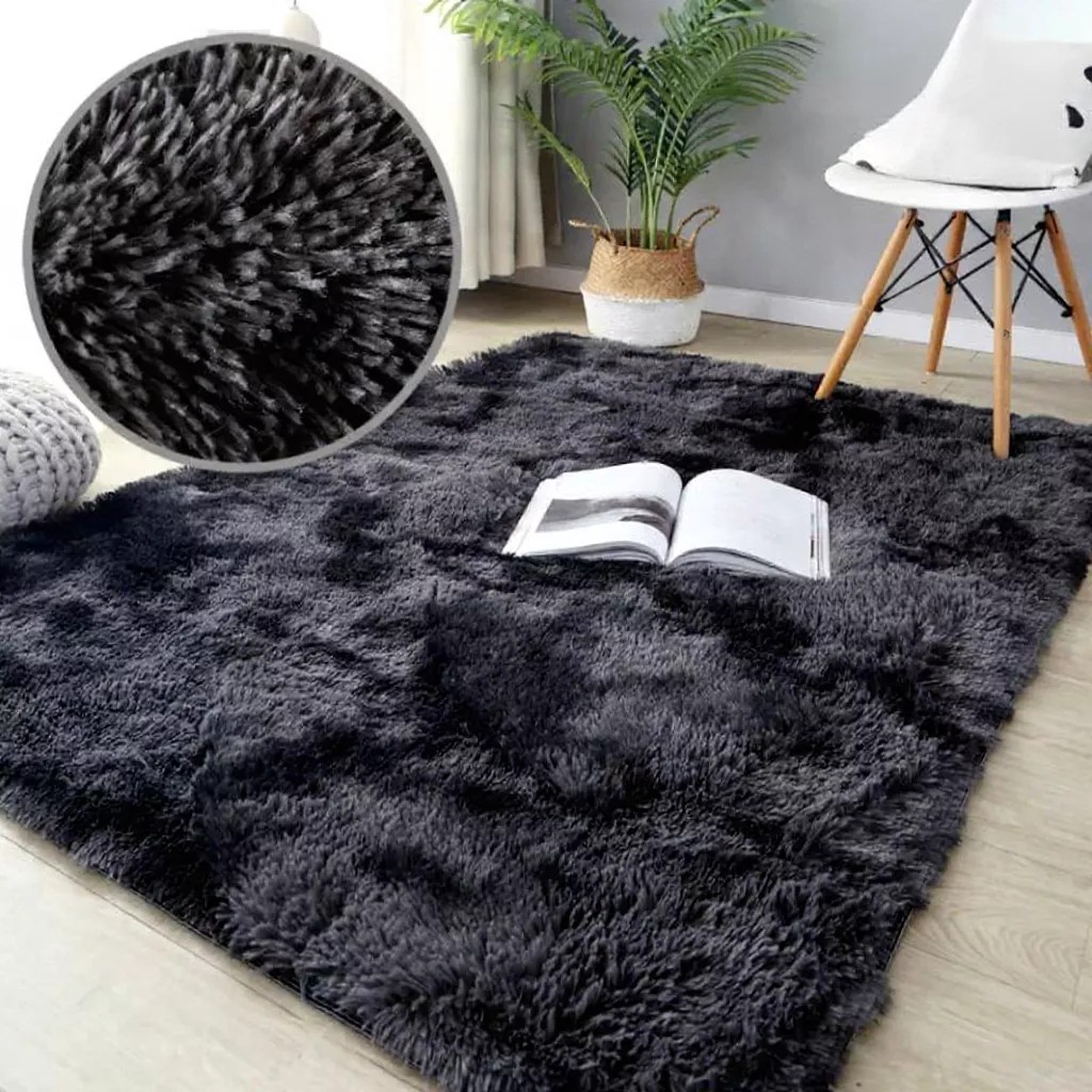 Thảm lông, thảm lót sàn 1m6x2m, 1mx1m6 lông dày siêu mịn mượt kích thước to HÀNG LOẠI 1