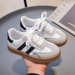 Giày Thể Thao Sneaker Phối 2 Kẻ Sọc Cá Tính Hot Trand 2024 Cho Bé K069