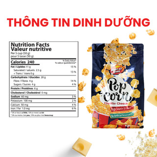 [MUA 2 GIẢM 20%] Bắp Rang Phô Mai Dan D Pak I Popcorn Cheddar Cheese I 170g