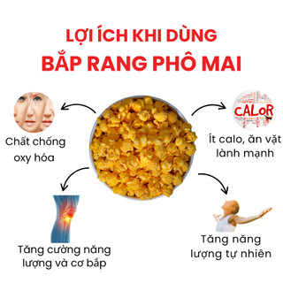[MUA 2 GIẢM 20%] Bắp Rang Phô Mai Dan D Pak I Popcorn Cheddar Cheese I 170g