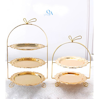 Kệ 3 Tầng Sứ Đựng Hoa Quả, Bánh Kẹo Chuyên Dụng Cho Sự Kiện, Tiệc Cưới, KỆ CUPCAKE 2 | 3 Tầng DECOR