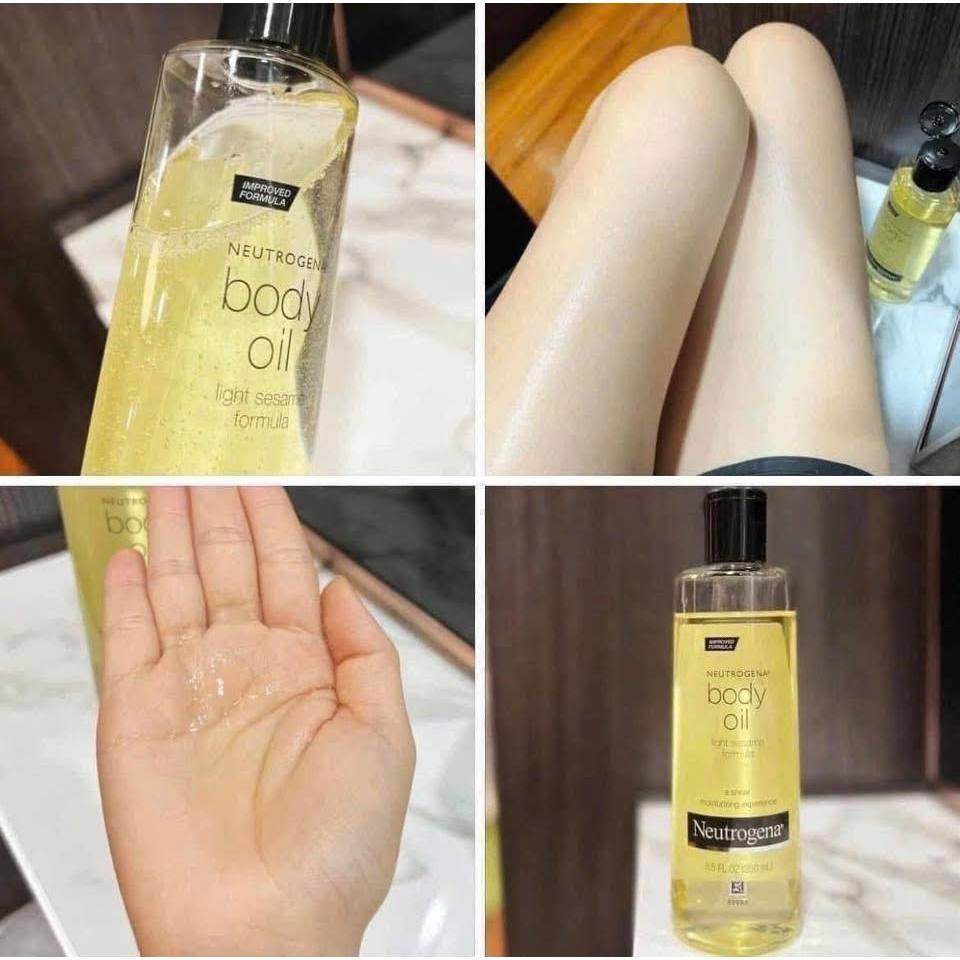 Dầu dưỡng thể Neutrogena Body Oil dầu dưỡng body 250ml