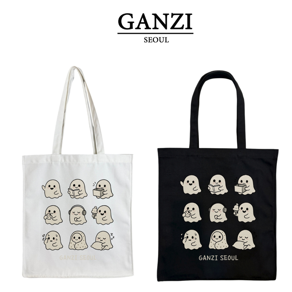 Ganzi Túi Tote Vải Canvas Siêu To Style Hàn Quốc Basic Dễ Thương Trendy ...