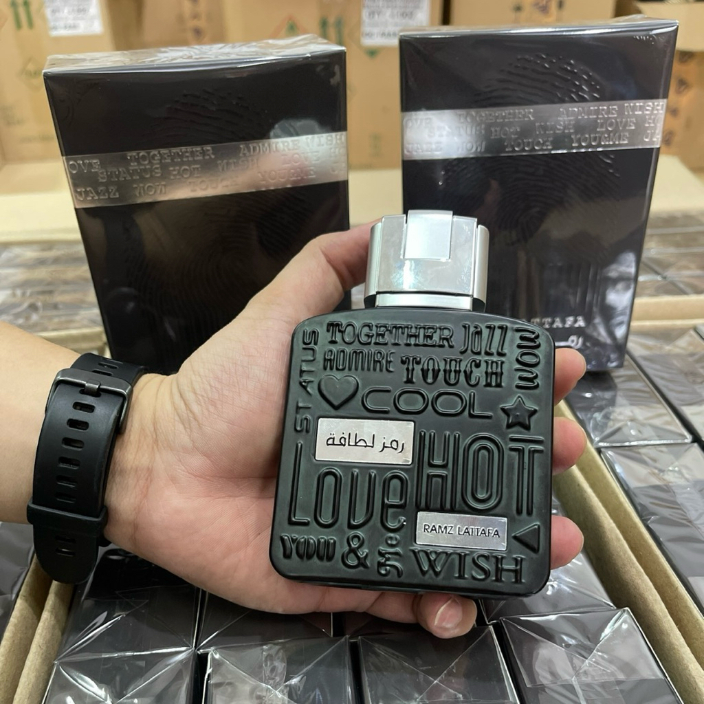 Nước hoa nam Lattafa Ramz Silver EDP 100ml