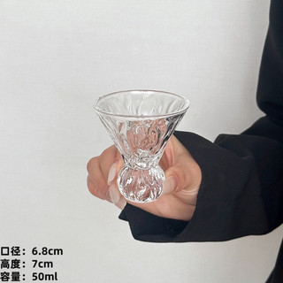 Ly Thuỷ Tinh Phong Cách Nhật - Ly Thuỷ Tinh NÓN LÁ CHÂN TRÒN Dùng Làm Cocktail, Tráng Miệng, Decor Bàn Tiệc, Góc Chi,...