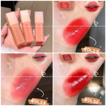 Son Kem Lì Black Rouge DL28 Hush Fig - Hồng Quả Sung, Son Kem BlackRouge Double Layer Over Velvet DL28