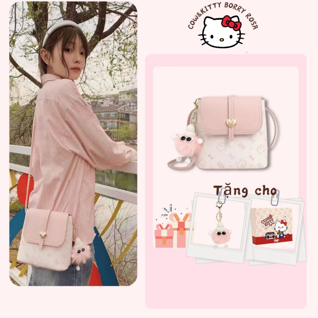 BORRY ROSA Túi đeo chéo với màu sắc đa năng Một chiếc túi đeo vai nhiều ...