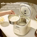 Nồi cơm cảm ứng giảm đường đa năng KAW công suất 400W sử dụng dễ dàng 8 chế độ nấu BẢO HÀNH 12 Tháng — ảnh 3