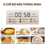 Nồi cơm cảm ứng giảm đường đa năng KAW công suất 400W sử dụng dễ dàng 8 chế độ nấu BẢO HÀNH 12 Tháng — ảnh 4