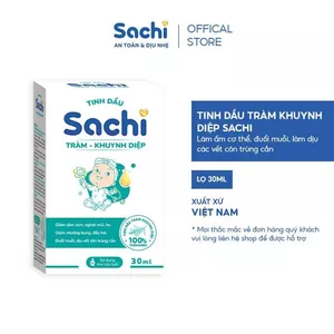 [Quà tặng[ Tinh Dầu Tràm - Khuynh Diệp Sachi Giúp Làm Ấm Cơ Thể 30ml
