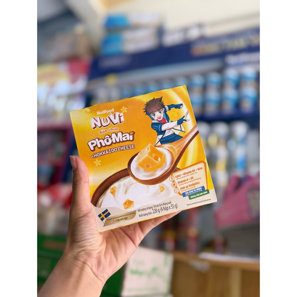 Combo 3 lốc Sữa chua Nuvi đủ vị