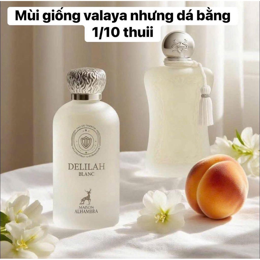 Nước Hoa Nữ Maison Alhambra Delilah Blanc EDP 100ML