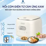 Nồi cơm cảm ứng giảm đường đa năng KAW công suất 400W sử dụng dễ dàng 8 chế độ nấu BẢO HÀNH 12 Tháng — ảnh 1
