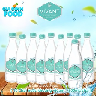 Nước khoáng thiên nhiên Vivant 500ml/ chai bổ sung khoáng và dưỡng chất