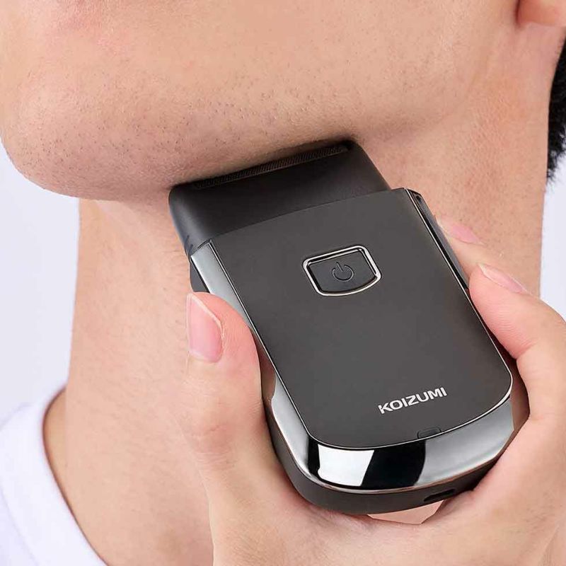 Máy Cạo Râu Mini Thiết Kế Vừa Khít Bề Mặt Nhẹ Nhàng Cạo Sạch Tích Hợp Lưới Bảo Vệ Vùng Da Tiếp Xúc