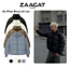 Áo Phao Unisex Zaagat Studio - Áo Khoác Phao Đại Hàn 3 Lớp Lót Lụa Trần Bông Siêu Ấm Chống Nước