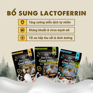 COMBO MIX 5 Pate Cao Cấp Bite of Wild Túi 70G Công Thức Giàu Đạm Và Sữa Dê Cho Mèo Từ 2 Tháng Tuổi