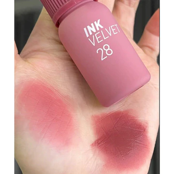Son Ink 28 Mauveful Nude - Cánh Hồng Khô , Son Kem Lỳ Ink Velvet Tint 28 Mauveful Nude