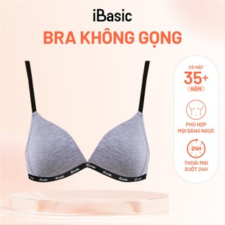 Áo ngực không gọng mút mỏng iBasic Airy thoáng mát kiểu dáng tam giác thể thao BRAY101