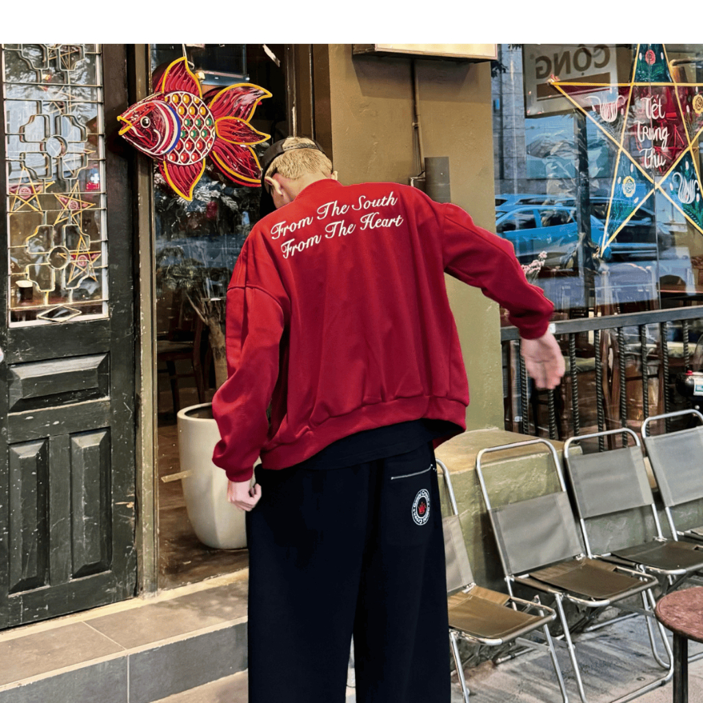 Áo Khoác Bomber Nỉ Form Boxy Unisex Zaagat Studio Chất Liệu Nỉ 2 Da - Dày Dặn, Giữ Ấm, Phong Cách Streetwear