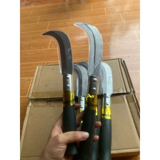Dao Làm Vườn 3 Tấc – Rửa Dừa, Cắt Cành – Lưỡi Cong Thép SK5 Siêu Bén
