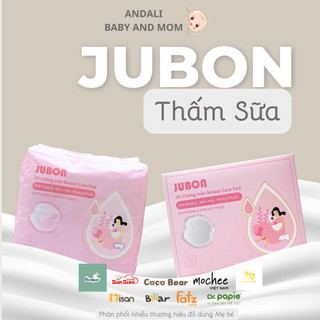 Miếng thấm sữa JUBON 50 miếng 100 miếng – Siêu thấm hút, chống tràn, khô thoáng cả ngày cho mẹ sau sinh