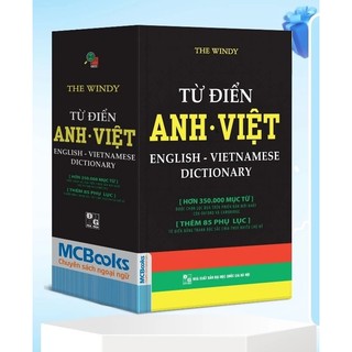 Sách - Từ Điển Anh - Việt Phiên Bản Bìa Đen - Giải Nghĩa Đầy Đủ Ví Dụ Phong Phú