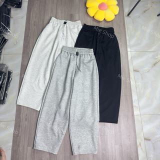 Hàng đẹp- quần baggy thụng nỉ ép Hàn- cạp chun nhiều màu