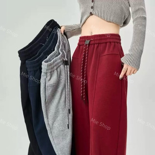 Hàng đẹp- quần baggy thụng nỉ ép Hàn- cạp chun nhiều màu