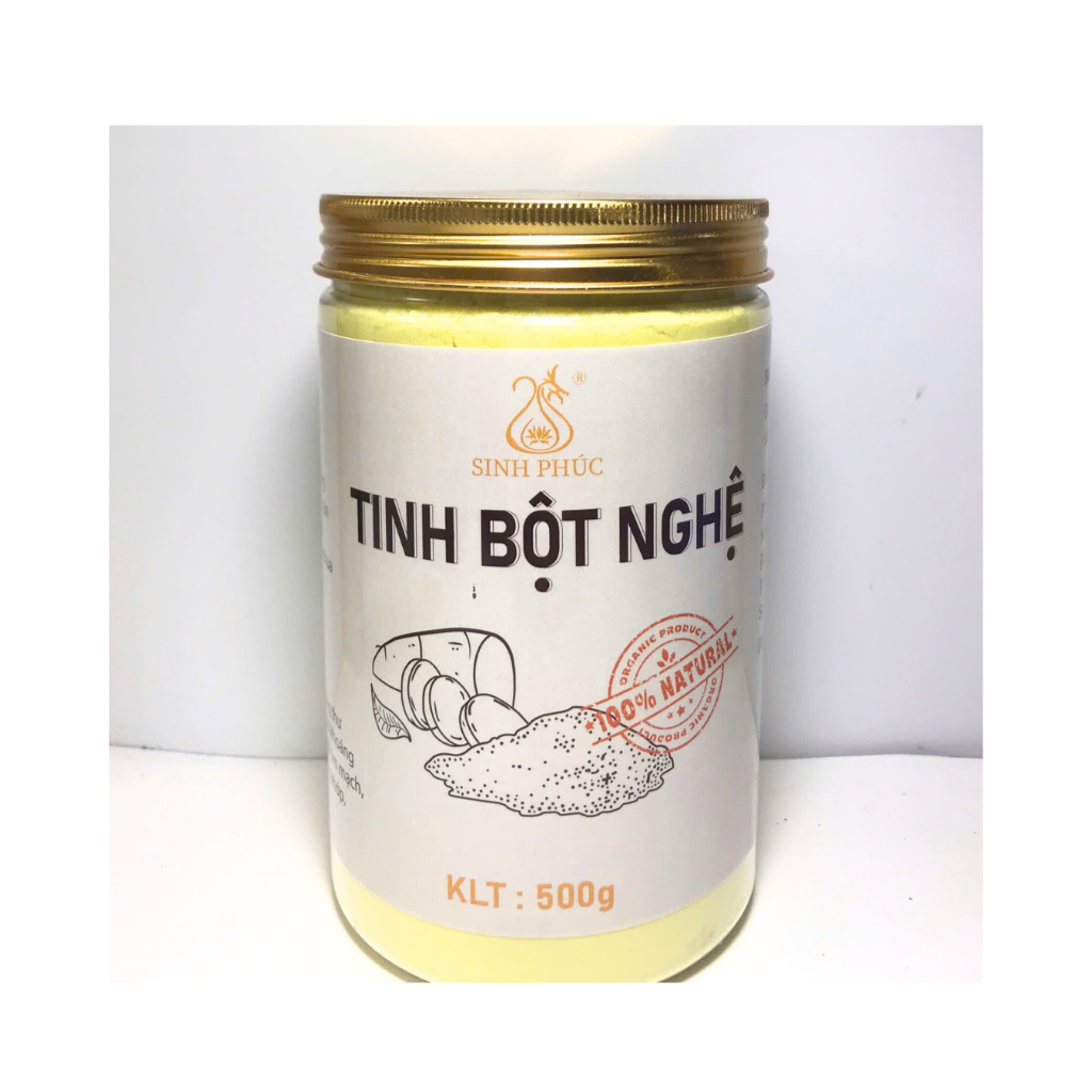 TInh bột nghệ Sinh Phúc- lọ nguyên 500g