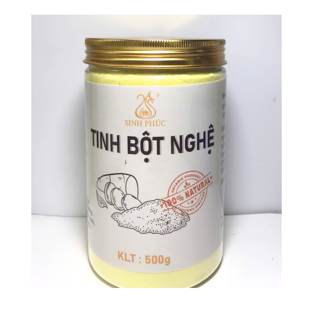 TInh bột nghệ Sinh Phúc- lọ nguyên 500g