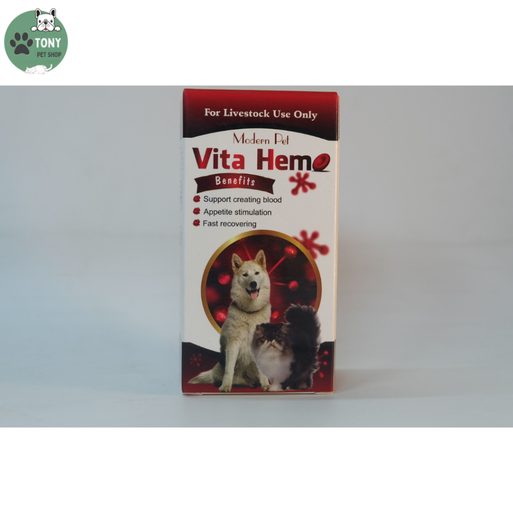 Bổ máu cho chó mèo Vitahem, combo 3 lọ nguyên 100ml