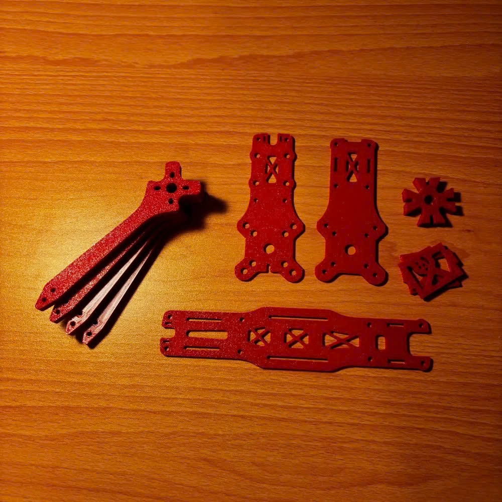 ⚙️ Kit Khung Drone 5inch – PETG Siêu Cứng 🛠️ In 3D Theo Yêu Cầu | Nhận In Khổ Lớn – Gia Công Số Lượn