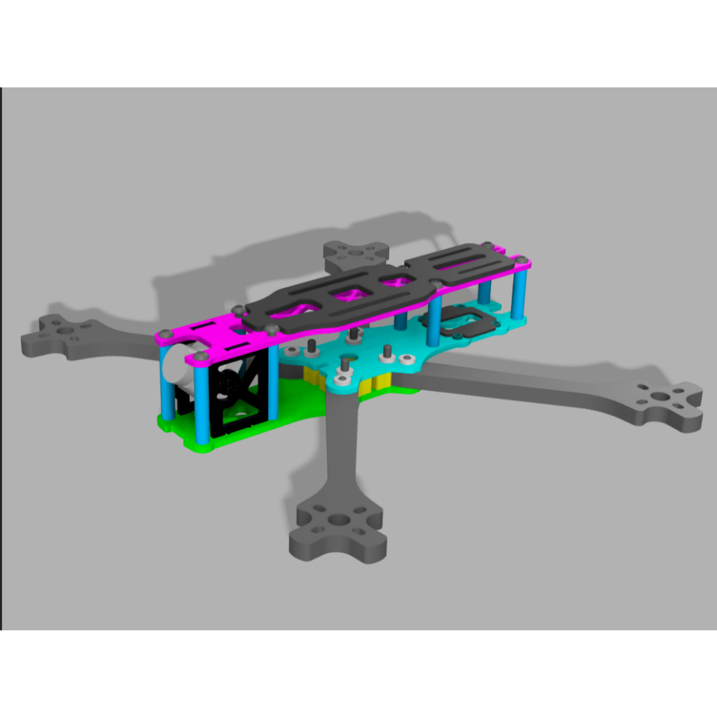 ⚙️ Kit Khung Drone 5inch – PETG Siêu Cứng 🛠️ In 3D Theo Yêu Cầu | Nhận In Khổ Lớn – Gia Công Số Lượn