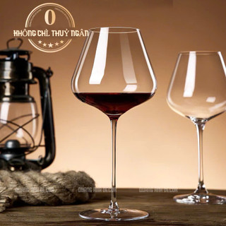 Ly Vang Thuỷ Tinh Pha Lê Cao Cấp | Ly Uống Rượu Vang 450ml | Bình Thở, Decanter Thiên Nga 1500ml