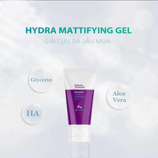 Gel Dưỡng Ẩm Kiềm Dầu Giảm Mụn Juliette Armand HYDRA MATTIFYING GEL Cho Da Dầu, Mụn, Hỗn Hợp