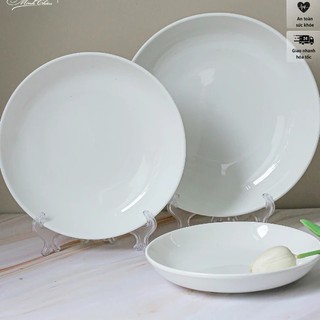 Đĩa ảo sâu sứ trắng 15cm, 18cm ,20cm, 22cm - Phương Trang