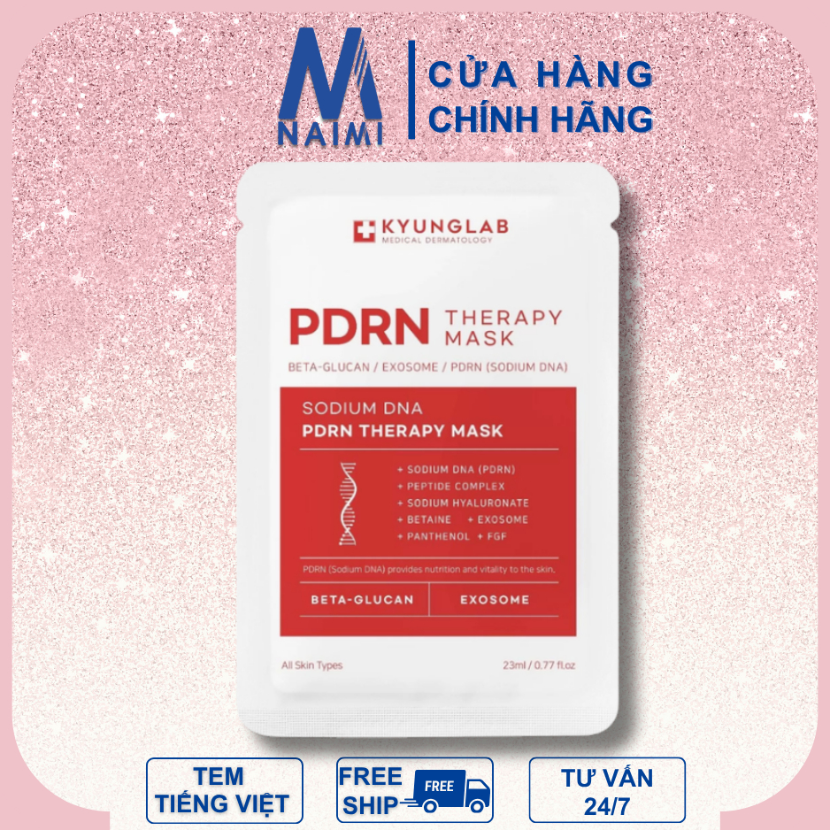 MIẾNG Mặt Nạ Giấy Dưỡng ẩm, Phục Hồi Da Kyung Lab PDRN Therapy Mask 23ml