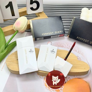 [PERFECT DIARY] Son Kem Velvet PERFECT DIARY Vỏ Trắng, Business Card, 4g