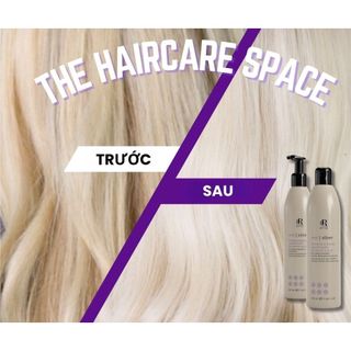 [Chính hãng] Combo Dầu gội + hấp tím Real Silve khử vàng và giữ màu dành cho tóc bạc, tóc tẩy nhuộm