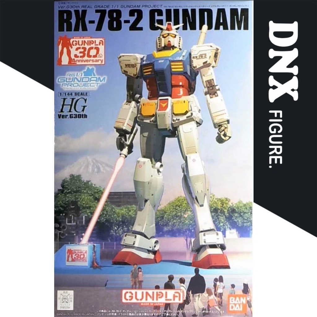 Mô Hình Lắp Ráp HG Ver.G30th RX-78-2 Gundam  (RG 1/1 Gundam Project) (New Seal)