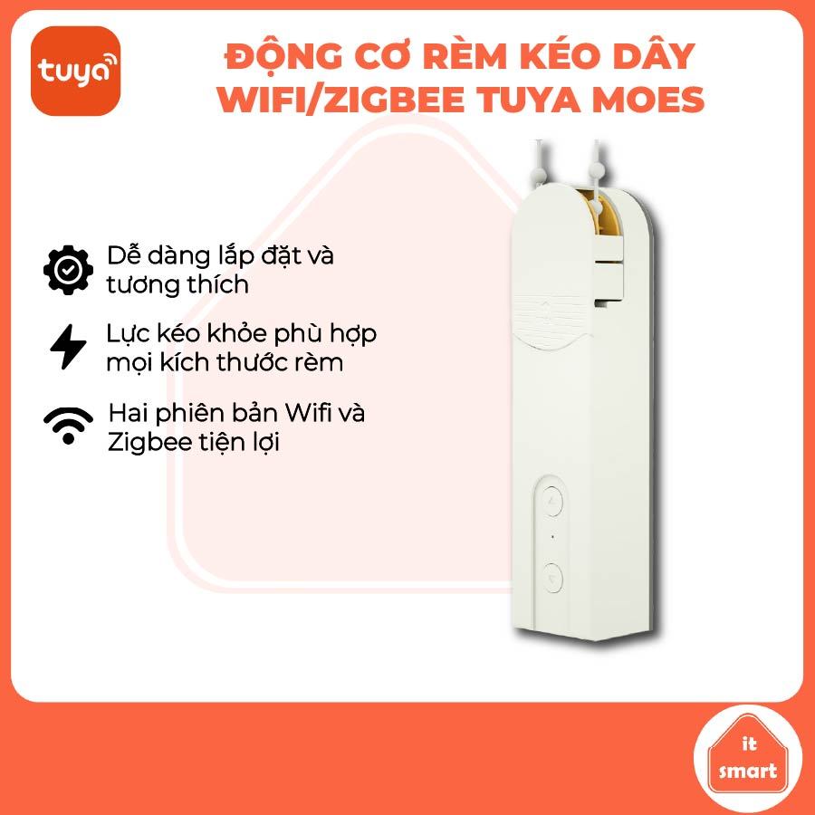 Động cơ rèm thông minh MOES WiFi ZigBee