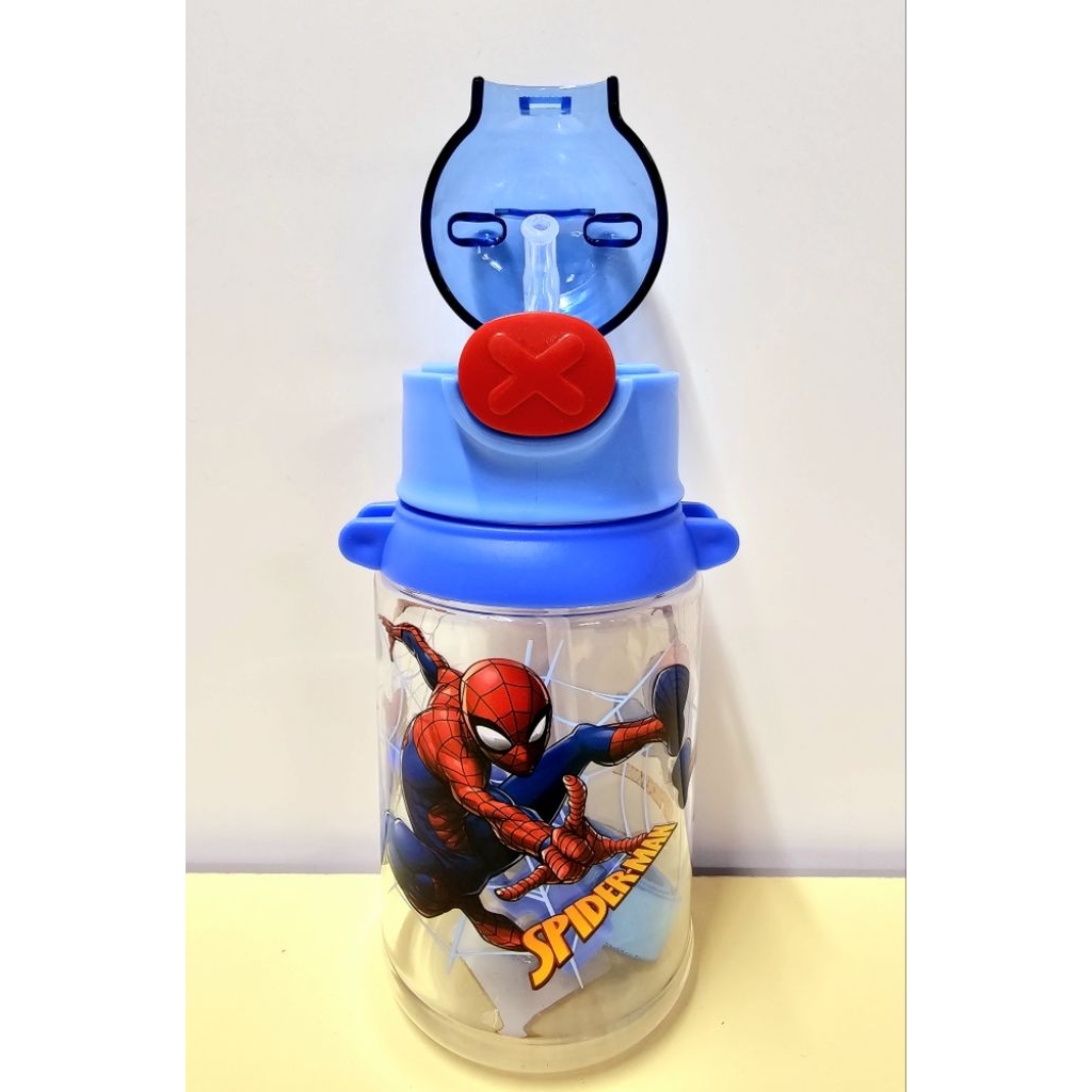 Bình nước nhựa hình Spiderman cao cấp