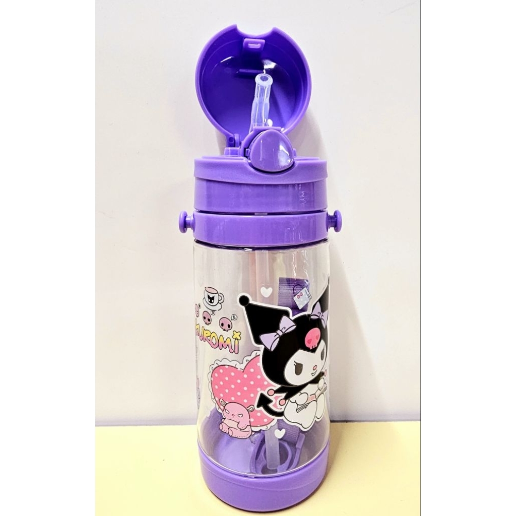 Bình nước nhựa cao cấp Kuromi