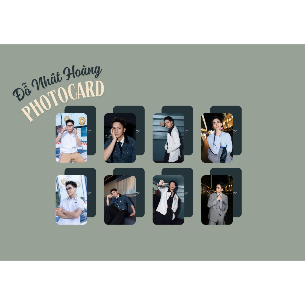set card bo góc diễn viên Đỗ Nhật Hoàng phim Mưa Đỏ