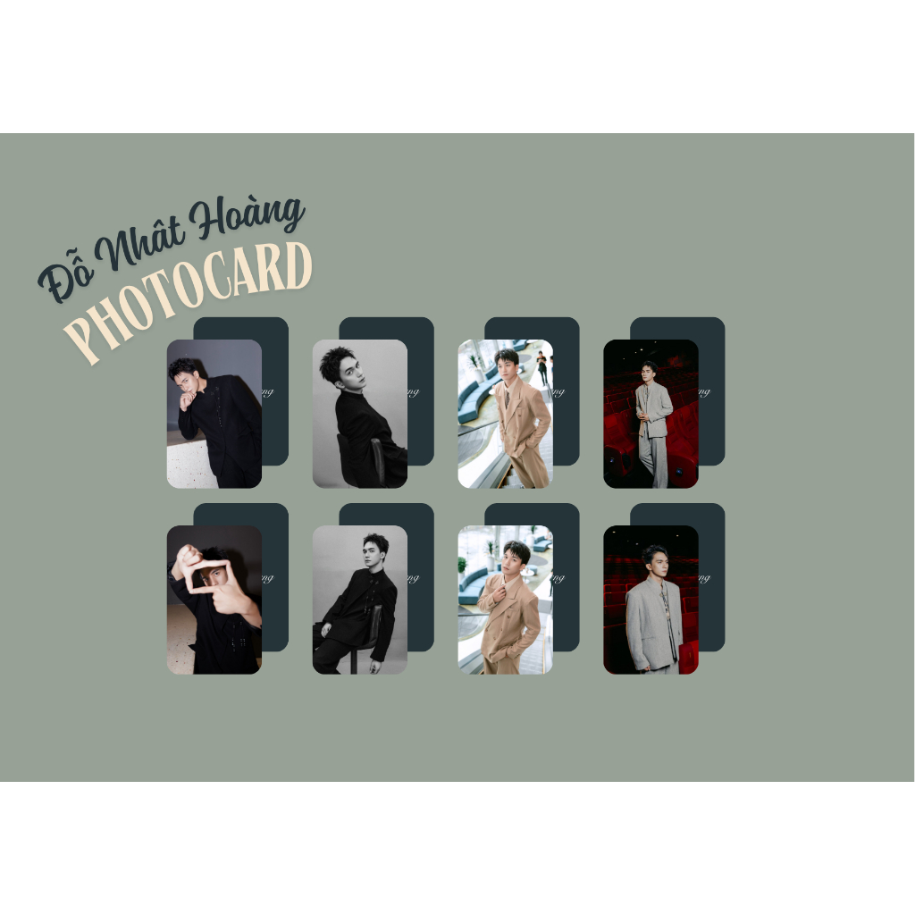 set card bo góc diễn viên Đỗ Nhật Hoàng phim Mưa Đỏ